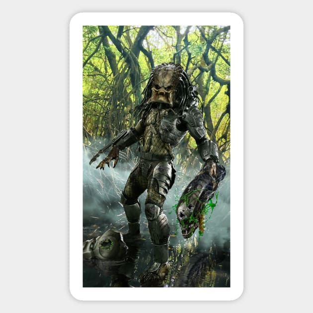 Predator Sticker by uncannyknack